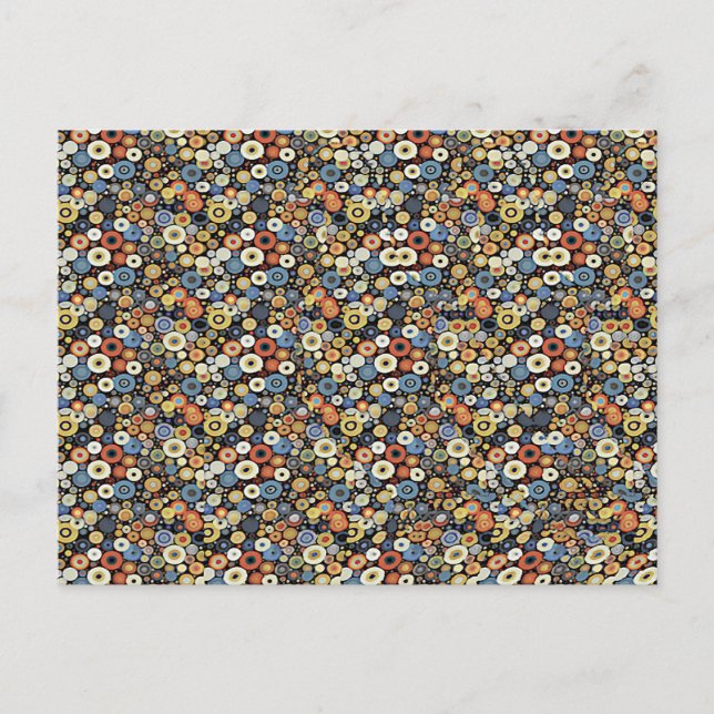 TAUBEN Stereogramm Magic Eye - Kein Umschlag Postkarte (Vorderseite)