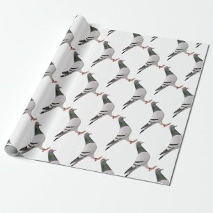 Taubenentwurf Geschenkpapier