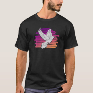 Taubengeflügel-Vogeltaube T-Shirt