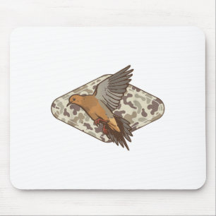 Taubenjagd Alte Camouflage Jäger Camouflage Männer Mousepad