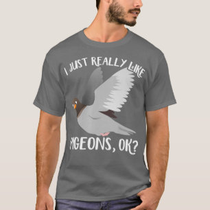 Taubenliebhaber Lustige Fliegende Ratte Vogel Lieb T-Shirt