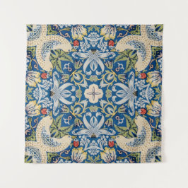 Taubenlied - Vintages Volk Wandteppich