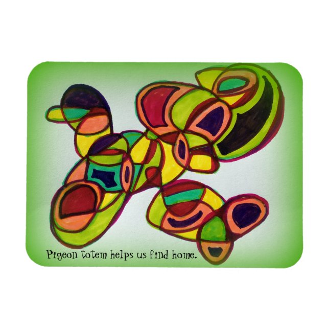 Taubenmagnet Magnet (Horizontal)