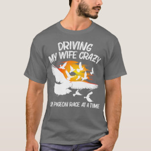 Taubenrennen-Geschenk für Männer Opa Brieftaube T-Shirt