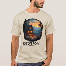 Taubenschmiede, Tennessee-Kabine im Gebirge T-Shirt