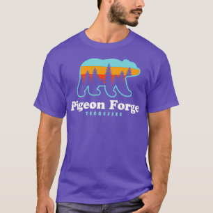 Taubenschmiede TN - Bären Große, rauchige Berge T-Shirt