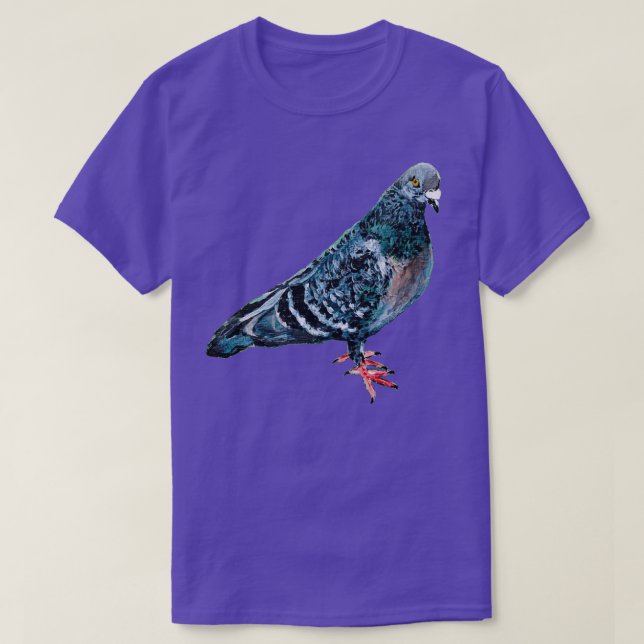 Taubenschwanztaube T-Shirt (Design vorne)