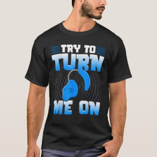 Tauber Stolz Bewusstsein ASL-Zeichensprache versuc T-Shirt