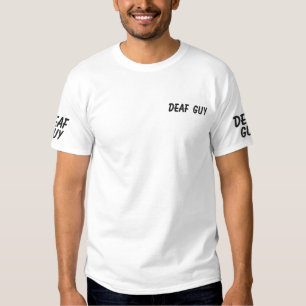 Tauber Typ GESTICKTES SHIRT