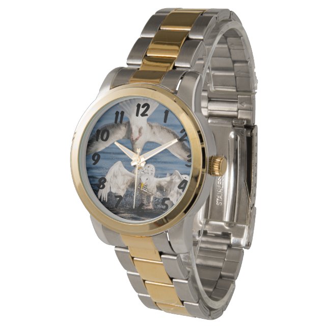 Tauchanfänge Armbanduhr (Schrägansicht)