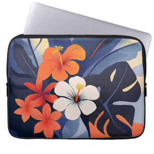 Tauchanzug im Mid-Century-Modern-Stil mit hawaiian Laptopschutzhülle
