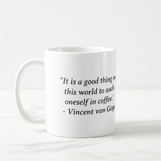 Tauche dich in Kaffee Van Gogh ein Kaffeetasse