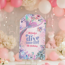 Tauche ein in Five Flower Glitter Meerjungfrauensc