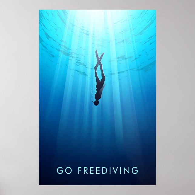 Tauche Frei Reisen Poster (Vorne)
