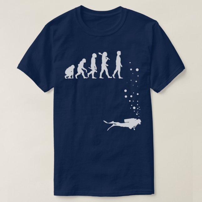 Tauchen 40 1 T-Shirt (Design vorne)