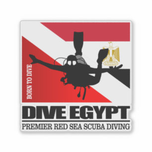 Tauchen Ägypten DF2 Aufkleber