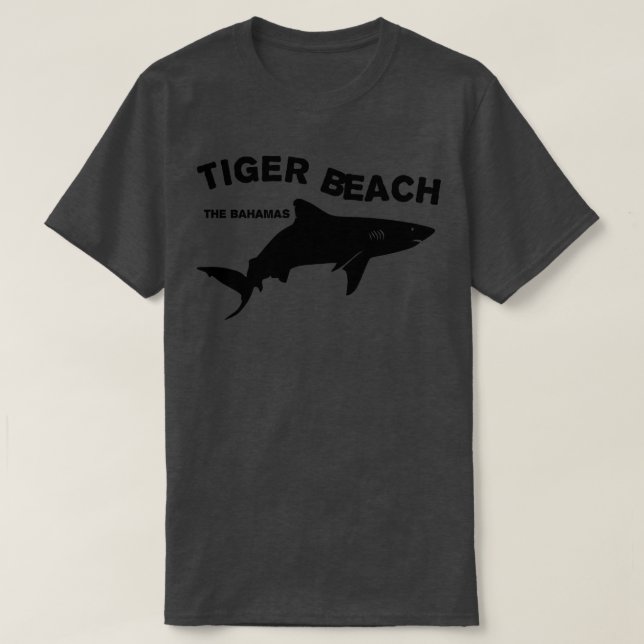 Tauchen auf Tiger Beach Grand Bahama Island auf de T-Shirt (Design vorne)