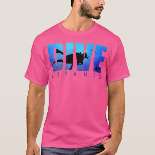 Tauchen Bahamas Beach Haie Scuba Diver Reef Tauche T-Shirt