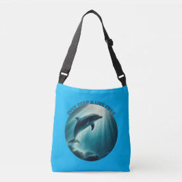 Tauchen Deep Live Free Dolphin Tragetaschen Mit Langen Trägern