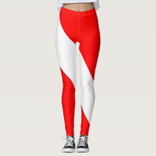 Tauchen-Flaggen-Leggings Leggings