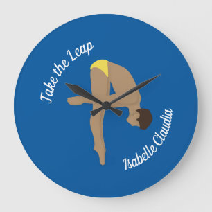 Tauchen Große Wanduhr