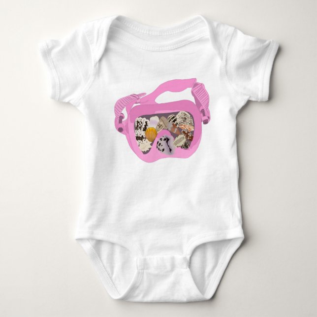 Tauchen Haul Baby Outfit Strampler (Vorderseite)