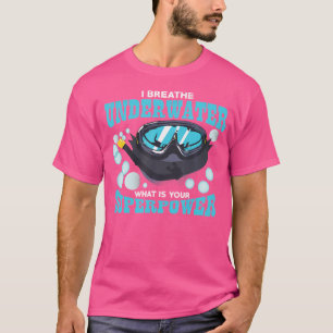 Tauchen ich atme unter Wasser T-Shirt