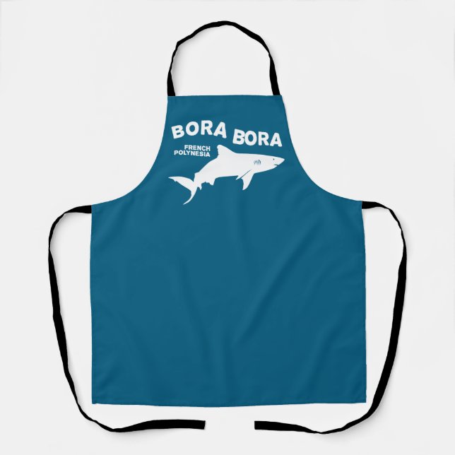 Tauchen in Bora Bora Schürze (Vorderseite)