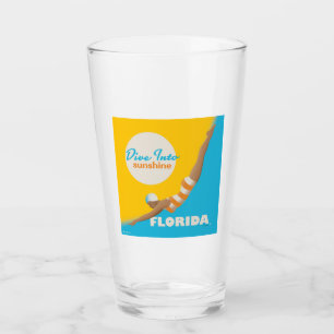 Tauchen in den Sonnenschein Florida Glas