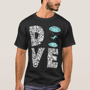 Tauchen Indoor Skydiving Windkanal Flug Wingsuit T-Shirt