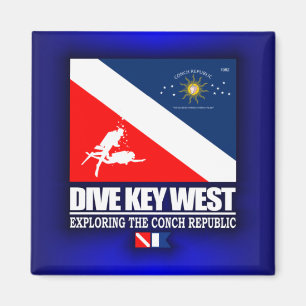 Tauchen Key West Magnet