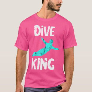 Tauchen King Springboard Taucherschwimmplattform D T-Shirt