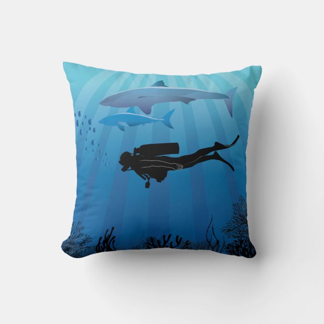 Tauchen Kissen (Vorderseite)