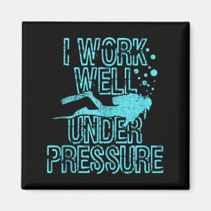 Tauchen - Lustiges Taucher-Geschenk Tank Top Magnet