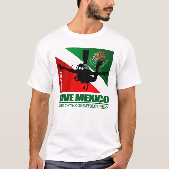 Tauchen Mexiko DF2 T-Shirt (Vorderseite)