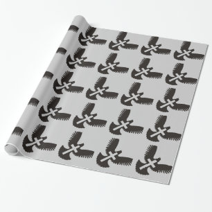 Tauchen mit Kreuz Geschenkpapier