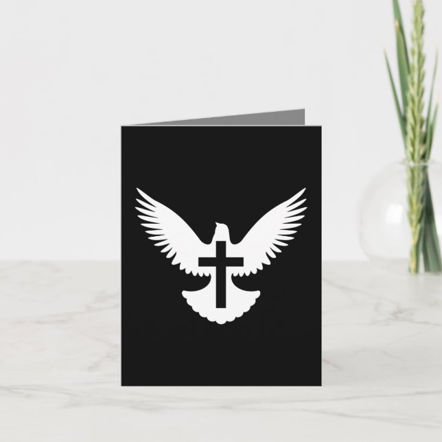 Tauchen mit Kreuz Karte (Vorderseite)