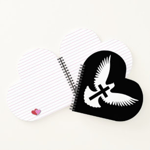 Tauchen mit Kreuz Notizbuch