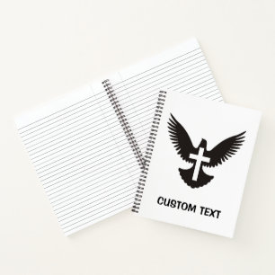 Tauchen mit Kreuz Notizbuch