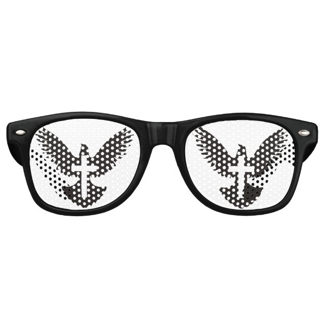 Tauchen mit Kreuz Partybrille (Vorderseite)