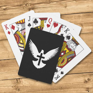 Tauchen mit Kreuz Spielkarten
