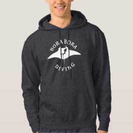 Tauchen mit Manta-Rays in Bora Bora Hoodie