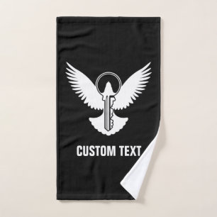 Tauchen mit Schlüssel Badhandtuch Set