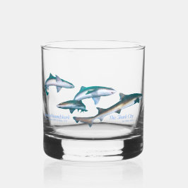 Tauchen mit Shark Trinkbehälter Set Whiskyglas
