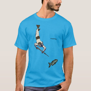 Tauchen mit Speargun & Fish T-Shirt