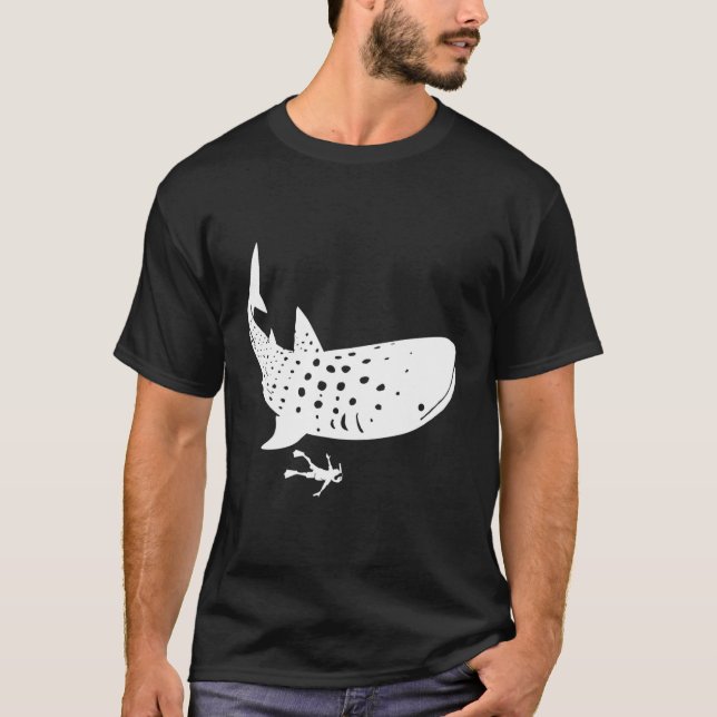 Tauchen mit Walhaie T-Shirt (Vorderseite)