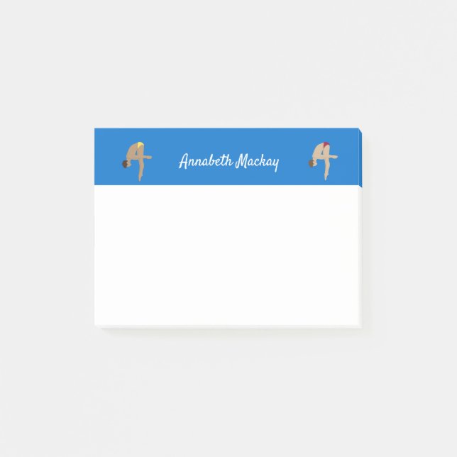 Tauchen Post-it Klebezettel (Vorderseite)