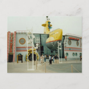 Tauchen! Restaurant Las Vegas Postkarte