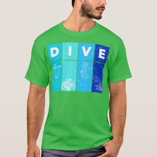 Tauchen Scuba Scuba Tauchen Der Ozean liebt das Ta T-Shirt