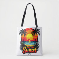 Tauchen Sie ein in den Sunset Volleyball Tee - Per